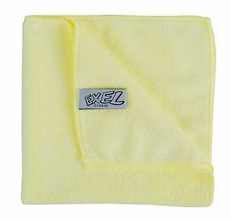 Picture of Exel Supercloth Microfibre Yellow x10