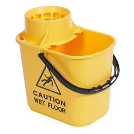 Picture of Exel Mop Bucket Yellow 15L