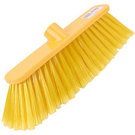 Picture of 12" Deluxe Broom Head Stiff Yellow