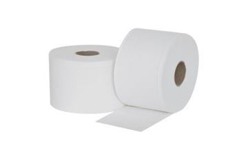 Picture of Leonardo Versa Twin Toilet Rolls White 2Ply 24 Rolls