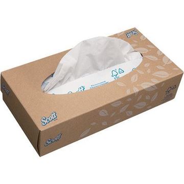 Picture of 8837 Scott Facial Tissue 2ply White 21x100 60084