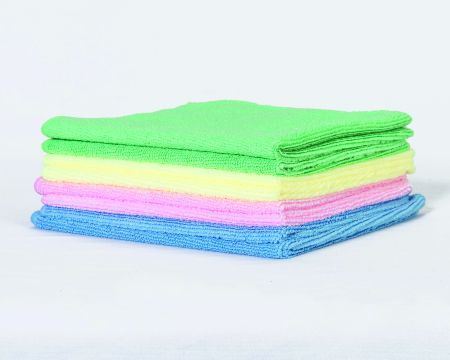 Picture of Clean and Clever Microfibre Cloth Red x5 10600