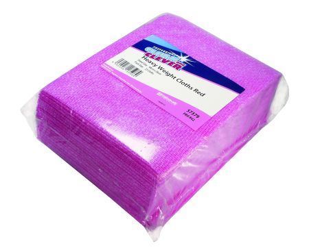 Picture of Clean and Clever Heavy Weight Cloth Red x25       57379