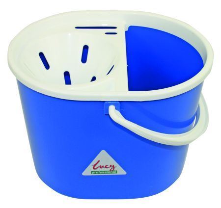 Picture of Lucy Oval Mop Bucket complete with Sieve Blue