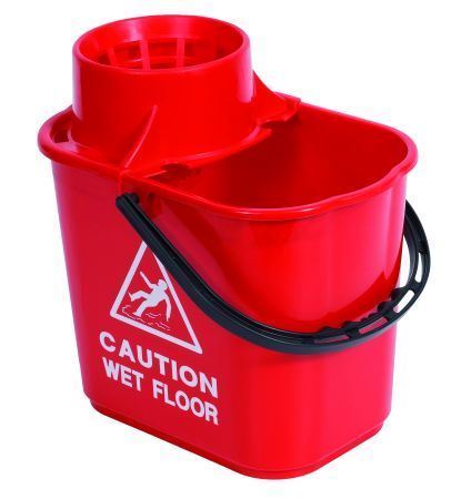 Picture of Exel Mop Bucket Red 15L