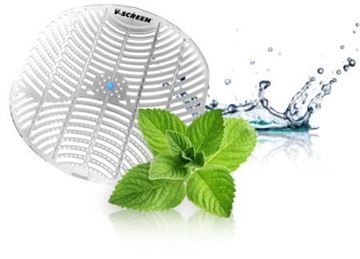Picture of Clean and Clever Urinal Screen Cool Mint x12    13122