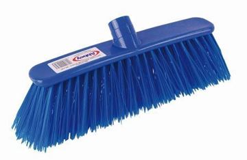 Picture of Deluxe Broomhead 12" Blue Stiff 102918B