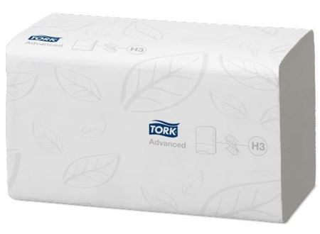 Picture of 290190 Tork Flushable Advanced Z-Fold Hand Towel x3750