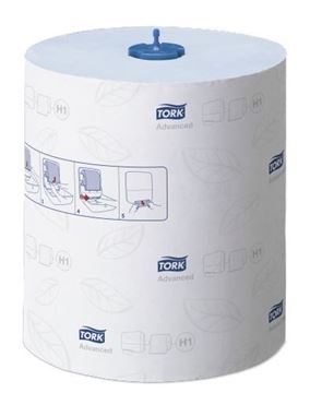 Picture of 290068 Tork Advanced Hand Towel H1 Blue Roll x6