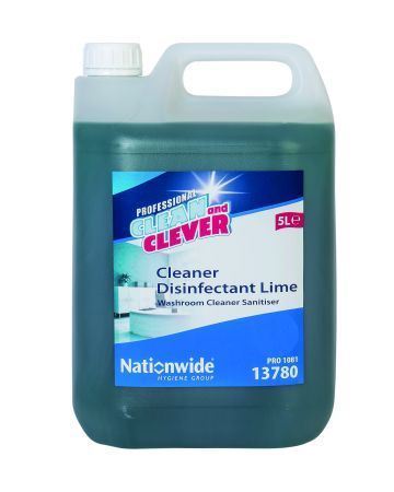 Picture of Clean and Clever Cleaner Disinfectant LIME 5L   13780
