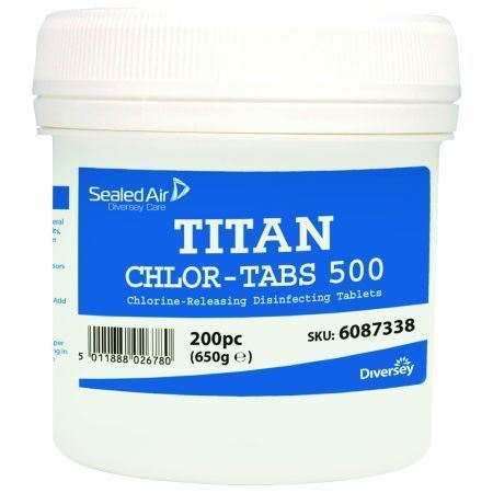 Picture of Titan Chlorine Tabs 500PPM x 200 6087338