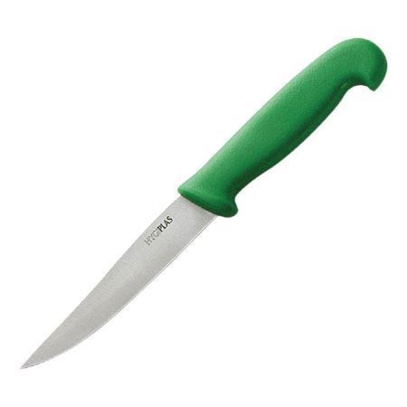 Picture of Hygiplas Serrated Vegetable Knife Green 10cm