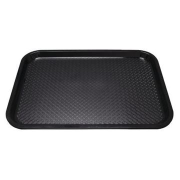 Picture of P501 Black Foodservice Tray 16x12"