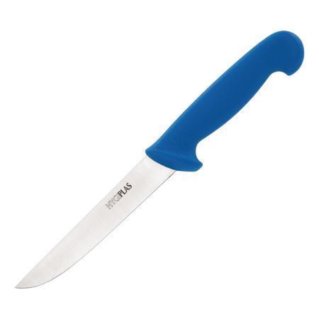 Picture of Hygiplas Stiff Blade Boning Knife Blue 15cm