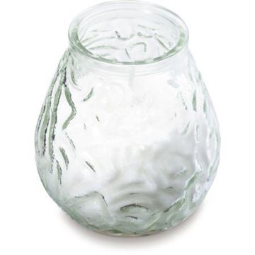 Picture of GH627 Low Boy Bar Light Clear With White Candle