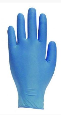 Picture of Finite PF NITRI Disposable Glove Blue MED x100