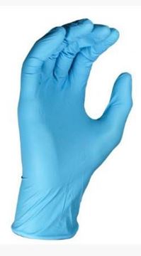 Picture of Nitrile PF Disposable Glove Blue SML x 100
