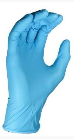 Picture of Nitrile PF Disposable Glove Blue MED x 100