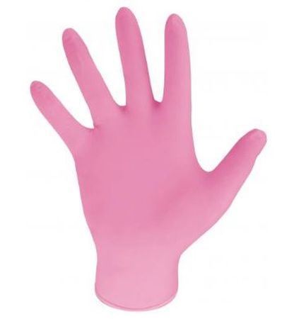 Picture of GL5601 Bodyguard Pink Nitrile Small 10x100