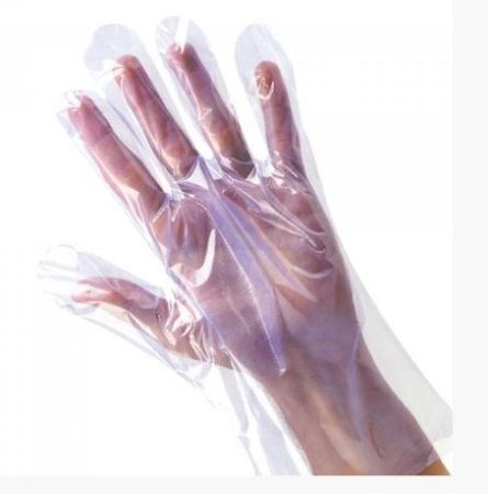 Picture of U601 Disposable Polythene Gloves Clear x100