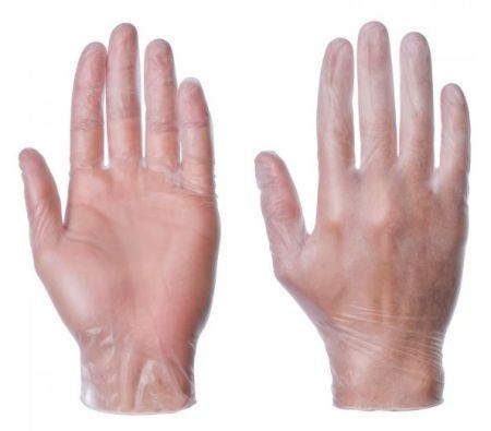 Picture of Clear Vinyl Gloves PF XL X100