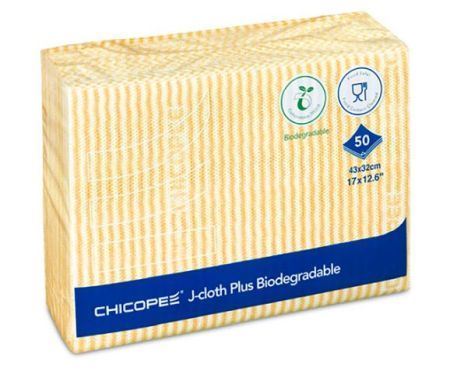 Picture of J Cloth Plus Biodegradable Yellow 43x32cm 10x50
