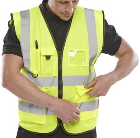 Picture of WCENGEXECL Hi Viz Executive Waistcoat