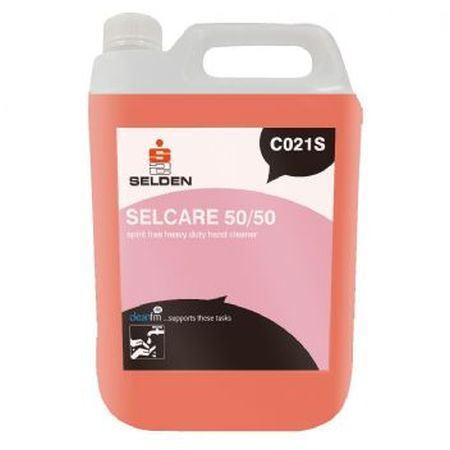Picture of C021S Selcare 50/50 Spirit Free 2x5L Hand Cleaner