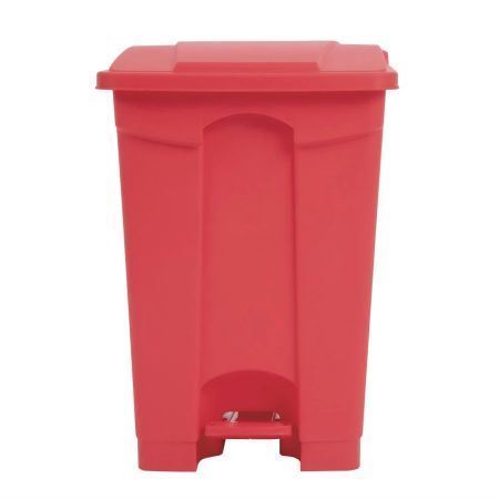 Picture of DC708 Jantex Kitchen Pedal Bin Red 45L