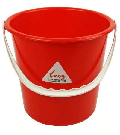 Picture of L1414291 9L Red Plastic Bucket