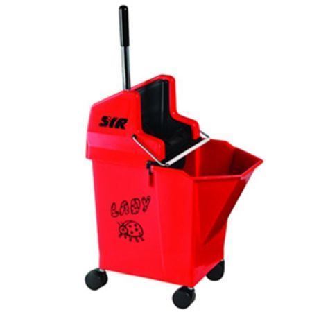 Picture of 990790 Ladybug Combo Bucket - Red 9L